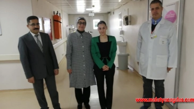 Vali Yardımcısı Beşikci'den kelebek bebeğe ziyaret