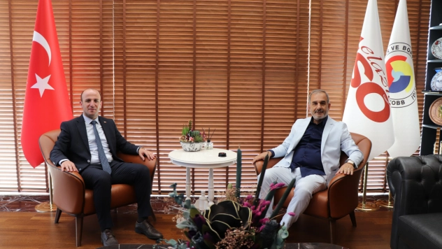 Vali Yardımcısı Gündüz'den Başkan Alan'a Veda Ziyareti