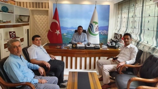 Vali Yardımcısı Kaya, Başkan Yıldırım ile bir araya geldi