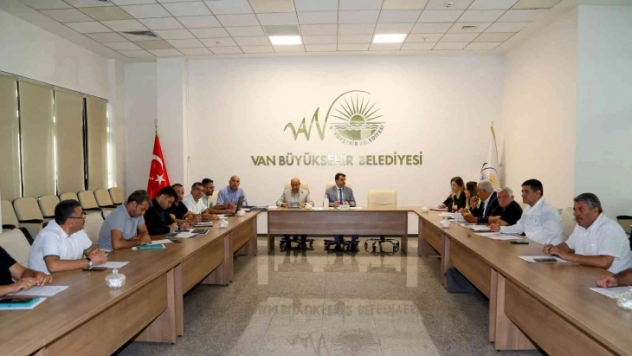 Van Büyükşehir Belediyesi Eylül Ayı UKOME Toplantısı yapıldı