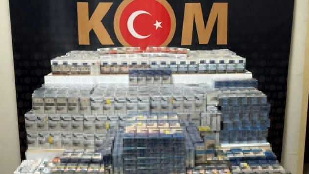 Van'da 2 bin 290 paket kaçak sigara ele geçirildi