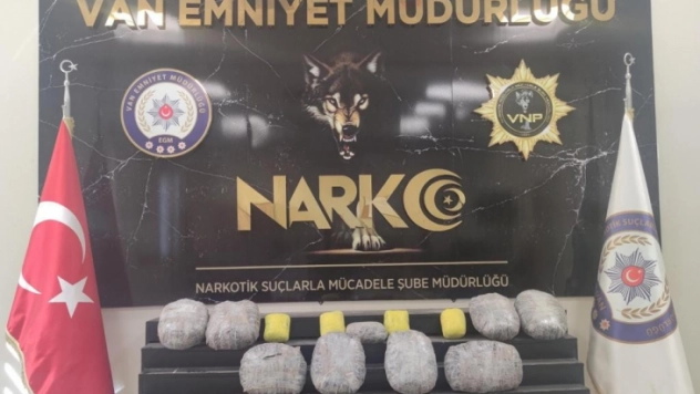 Van'da 30 kilogram uyuşturucu ele geçirildi