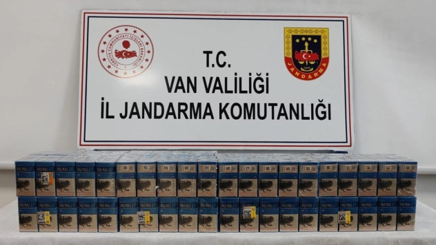 Van'da 720 paket gümrük kaçağı sigara ele geçirildi