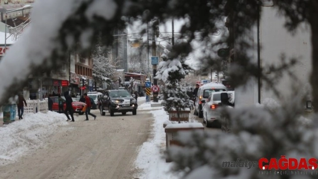 Van'da kar yağışı hayatı felç etti