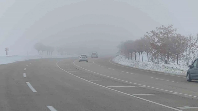 Van'da sis ulaşımı olumsuz etkiledi