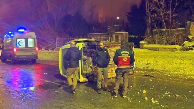 Van'da trafik kazası: 1 yaralı