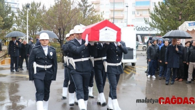 Vefat eden polis müdürü törenle uğurlandı
