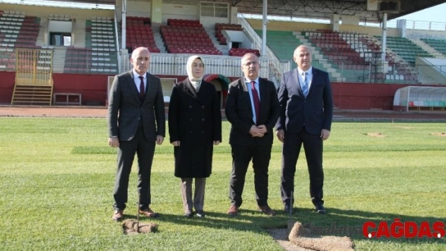 Vekil Akyol spor yatırımlarını inceledi