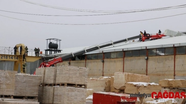 Vincin altında kalan işçi hayatını kaybetti