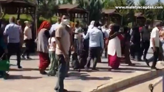 Viranşehir Devlet Hastanesi bahçesinde şüpheli çanta paniği