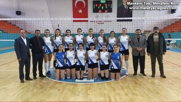 Voleybol 2. Lig: Elazığ Belediyesi Voleybol: 3 - Mardin Voleybol: 0