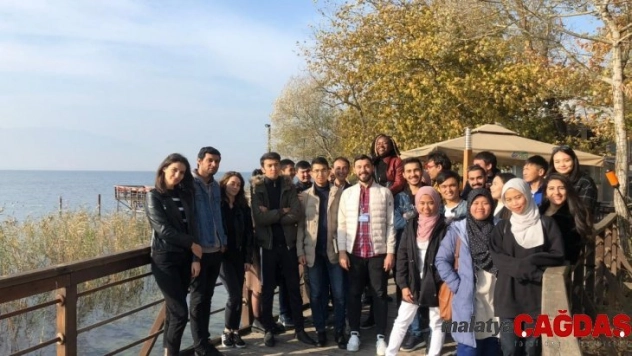 Yabancı öğrenciler tarihi ve doğal güzelliklere konuk oldu