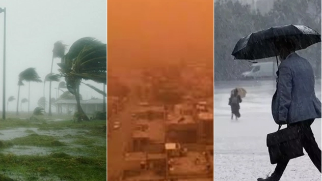 Yağış, fırtına ve toz taşınımına dikkat!