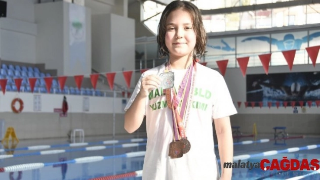 Yağmur Çoban Madalyaya kulaç attı