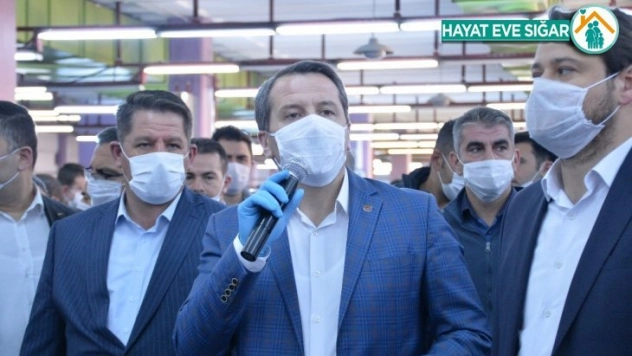 Yalçın'dan PTT çalışanlarına anlamlı ziyaret