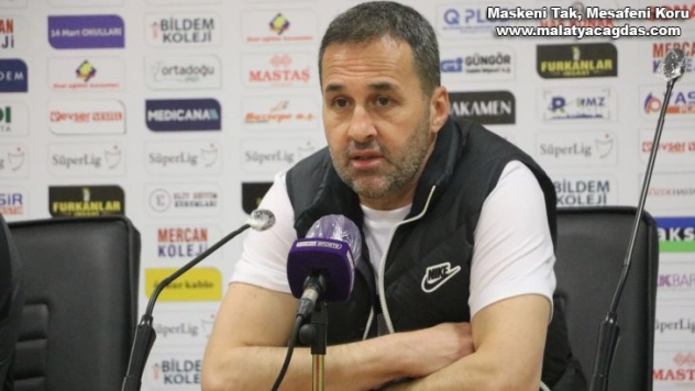 Yalçın Koşukavak İç sahadaki maçı kazanıp, rahatlamak istiyoruz