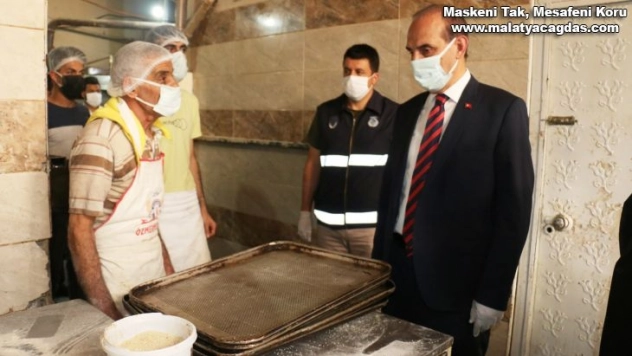 Yalçınkaya denetimlere eşlik etti