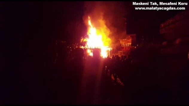 Yangın sırasında tüp patladı: 3 yaralı