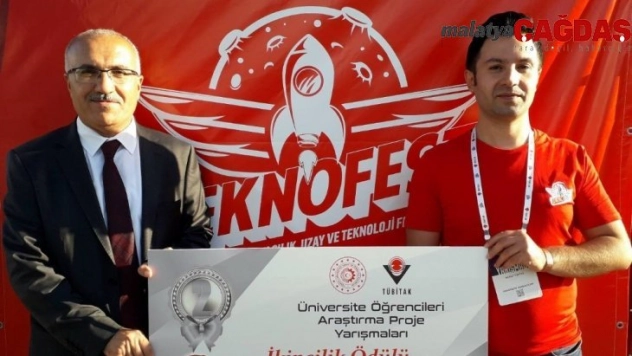 Yangın söndürme mühimmatı projesine ödül