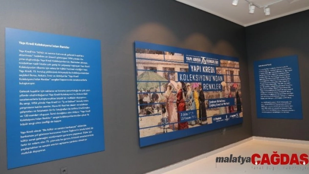 Yapı Kredi 75. Yıl Sergisine 15 bin ziyaretçi