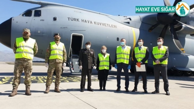 Yardım Malzemeleri Karadağ'a ulaştı