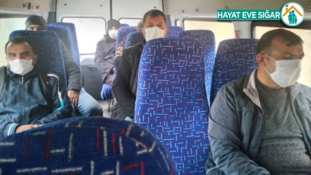 Yaylada mahsur kalan çiftçiler kurtarıldı