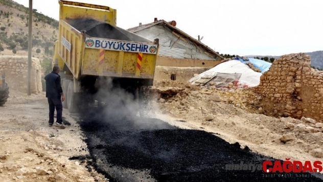 Yazıhan'da asfalt sevinci