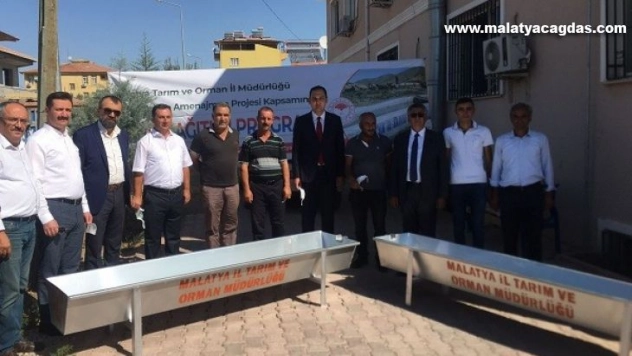 Yazıhan'da hayvan yetiştiricileri sevindirildi