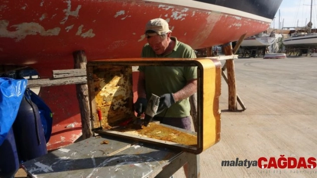 Yazın binlerce turisti taşıyan tekneler yeni sezona hazırlanıyor