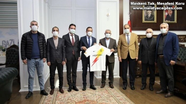 Yeni Malatyaspor'dan anlamlı ziyaret