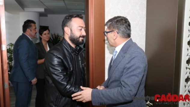 Ercan Dağdeviren'e hayırlı olsun ziyareti
