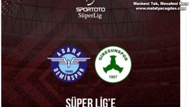 Yeni Malatyaspor'dan Süper Lig'in yeni ekiplerine tebrik