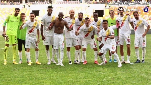 Yeni Malatyaspor'un çıkışı sürüyor