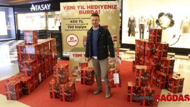 Yeni Yıl Coşkusu 67 Burda AVM'de yaşandı