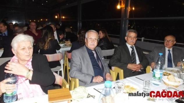 Yeni yönetim kurulu başkan ve üyeleri düzenlenen yemekte tanıştı