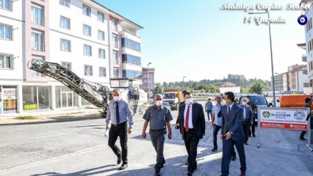 Yeşiltepe Adli Tıp Caddesi yenileniyor
