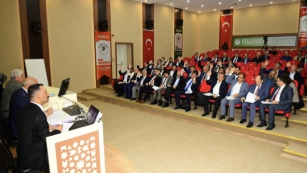 Yeşilyurt Belediye Meclisi Mayıs toplantısını yaptI