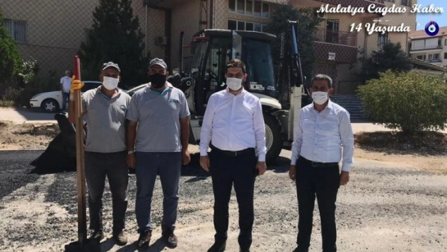 Yeşilyurt Belediyesi yollara önem Veriyor