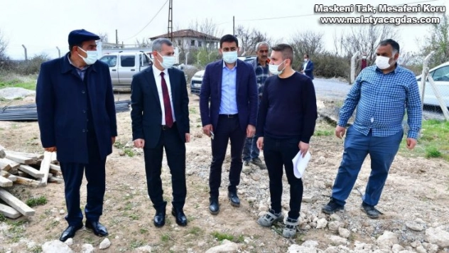 Suluköy'lü gençlerin 'futbol sahası' talebini yerine getiriyor