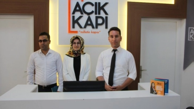 Yeşilyurt da açık kapı uygulaması
