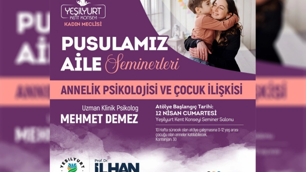 Yeşilyurt Kent Konseyi'nden annelere özel atölye