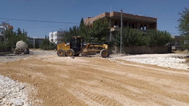 Yeşilyurt Mahallesi'nde asfalt öncesi hazırlıklara başlandı