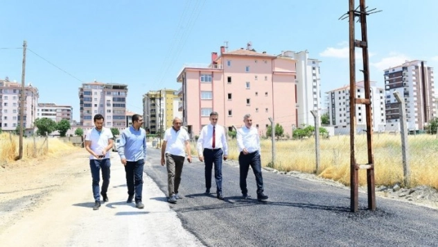 5 yılda 740 bin 943 ton sıcak asfalt serimi yapıldı