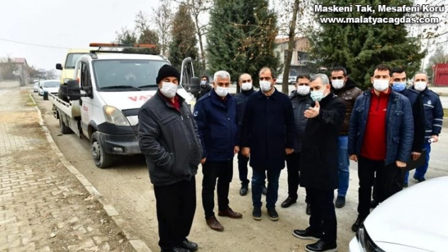 Çevre ve görüntü kirliliği oluşturan hurda araçlar toplanıyor