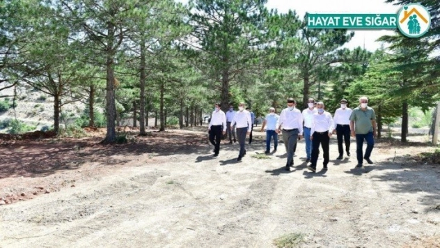 Gençlik kampı kuruluyor