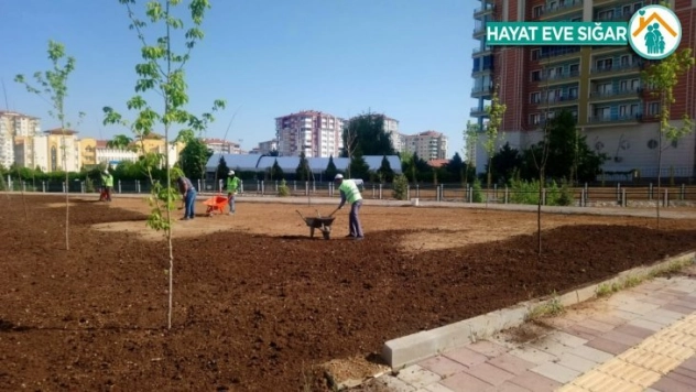 Yeşilyurt'ta parklar virüs sonrasına hazırlanıyor