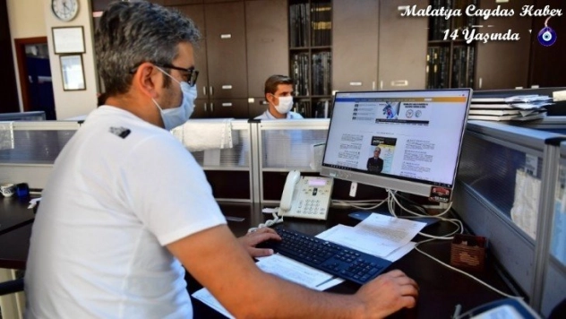 Yeşilyurt'ta rayiç dijital ortama aktarıldı