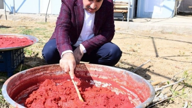 Yeşilyurt'ta yerli ve milli sebze üretimi