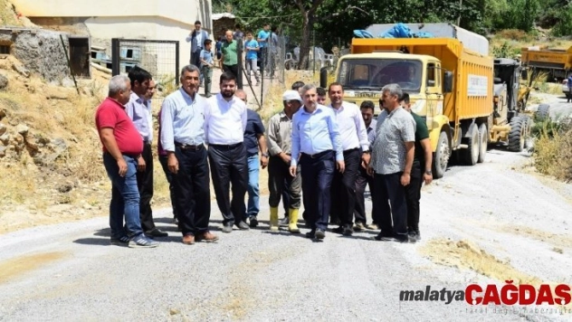 Yeşilyurt'taki kırsal bölgelerde ulaşım konforu yükseliyor