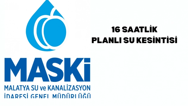 Yeşilyurt'un 5 Mahallesinde 16 Saatlik Su Kesintisi Uyarısı